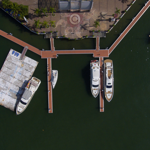 Dəniz Dərəcəsi 6061 T6 Marina Al&uuml;minium Alaşımlı &Ccedil;ər&ccedil;ivə &Uuml;zən Dock 